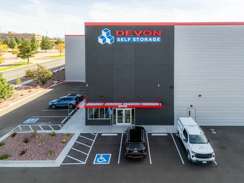 Devon Self Storage Colorado Springs, Colorado - 3555 South Citadel Dr. storage facility exterior view